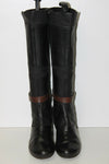 HISPANITAS Bottes à Talons Cuir Grainé Noir T 37 BE