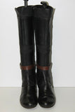 HISPANITAS Bottes à Talons Cuir Grainé Noir T 37 BE