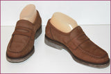 LACOSTE Mocassins Cuir Marron Doublés Cuir T 4.5 / 37.5 BE