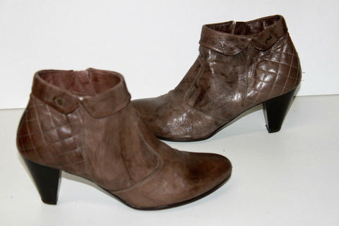NERO GIARDINI Boots Cuir Marron Taupe T 39 BE