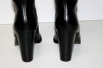 ERAM Bottes à Talons Cuir Lisse Noir T 37 ETAT NEUF