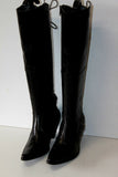 PARIS TENUS Bottes Pointues Cuir Noir Lacets sur l'arrière T 37.5 TBE