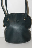 LONGCHAMP Sac Besace Cuir Bleu Nuit Porté Epaule TTBE