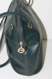 LONGCHAMP Sac Besace Cuir Bleu Nuit Porté Epaule TTBE