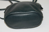 LONGCHAMP Sac Besace Cuir Bleu Nuit Porté Epaule TTBE