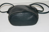 LONGCHAMP Sac Besace Cuir Bleu Nuit Porté Epaule TTBE