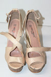 FOLI FOLIO SHOES Sandales Simili Cuir Talons très Hauts Originaux T 36 TBE