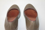 NOE Escarpins Cuir Marron Taupe Doublés Cuir Talons Larges T 40 BE