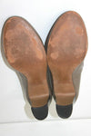 NOE Escarpins Cuir Marron Taupe Doublés Cuir Talons Larges T 40 BE