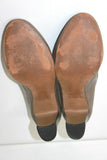 NOE Escarpins Cuir Marron Taupe Doublés Cuir Talons Larges T 40 BE