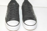 CALVIN KLEIN Tennis Sneakers Cuir Noir et Blanc T 40 Quasi Neuves