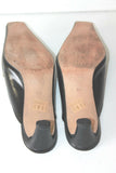 PARA DOXALE Escarpins Mules Tout Cuir Bicolore T 39.5 TBE