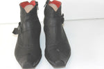 STEPHANE GONTARD Boots Pointues Doublées Cuir T 37 TBE