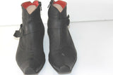STEPHANE GONTARD Boots Pointues Doublées Cuir T 37 TBE