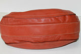TENTAZIONE DUE Sac Cabas Cuir Marron Acier  Porté Epaule BE