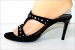 MINELLI Escarpins De Soirée Tout Cuir Strass Pastel T 36 TBE