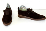 UN MATIN D'ETE Derby Daim Marron Foncé Doublés Cuir T 6 / 39 BE