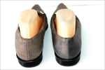 HEYRAUD Escarpins Pointus Cuir Marron Taupe Nuancé T 39.5 TBE