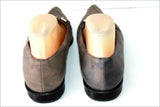 HEYRAUD Escarpins Pointus Cuir Marron Taupe Nuancé T 39.5 TBE