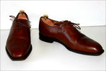 FINSBURY  Richelieu Tout Cuir Marron Patiné  Embauchoirs  Manfields  T 10/ 44 BE
