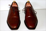 FINSBURY  Richelieu Tout Cuir Marron Patiné  Embauchoirs  Manfields  T 10/ 44 BE