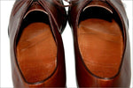FINSBURY  Richelieu Tout Cuir Marron Patiné  Embauchoirs  Manfields  T 10/ 44 BE