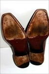 FINSBURY  Richelieu Tout Cuir Marron Patiné  Embauchoirs  Manfields  T 10/ 44 BE