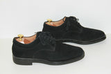 Derby HEYRAUD Daim Noir Doublés Cuir Avec Embauchoirs T 40.5 TBE