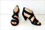 NeroGiardini Sandales Cuir Ajouré Noir Doublées Cuir T 36 TBE