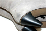 MINKA DESIGN Mi Botte Daim Gris Clair Doublées Cuir T 39 TBE