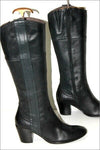 MAM'ZELLE Bottes Cuir Noir Doublées Cuir T 38 TBE