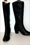 MAM'ZELLE Bottes Cuir Noir Doublées Cuir T 38 TBE