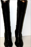 MAM'ZELLE Bottes Cuir Noir Doublées Cuir T 38 TBE