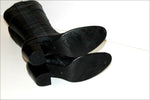 MAM'ZELLE Bottes Cuir Noir Doublées Cuir T 38 TBE