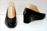 PEPE VARO Escarpins Tout Cuir Lisse Noir T 39 ETAT NEUF