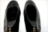 PEPE VARO Escarpins Tout Cuir Lisse Noir T 39 ETAT NEUF