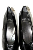 PEPE VARO Escarpins Tout Cuir Lisse Noir T 39 ETAT NEUF