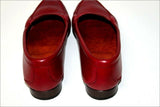 MC Mocassins Tout Cuir Rouge Foncé T 37 TBE