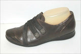 MEPHISTO Derby Scratchs Cuir Marron Doublés Cuir T 5 / 38 TBE