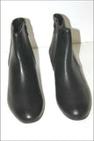 MINELLI Boots Cuir Lisse Noir Doublées Cuir Bouts Ronds T 37 ETAT NEUF