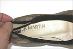 JB MARTIN Ballerines Cuir Elastiqué Doré Doublées Cuir T 36 TTBE