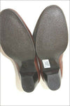 SAN MARINA Escarpins Cuir Lisse Marron Noisette T 36  ETAT NEUF