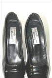 TON PIED MON PIED Paris Escarpins Compensés Cuir Verni Noir T 7 / 37 BE