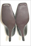 TON PIED MON PIED Paris Escarpins Compensés Cuir Verni Noir T 7 / 37 BE