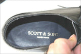 SCOTT & SONS Derby à Lacets Cuir Noir Doublés Cuir T 39 TTBE