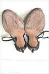 VICENZA Escarpins Tout Cuir Verni Bicolore T 37 TBE
