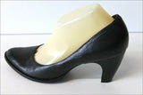 SAN MARINA Escarpins Cuir  Noir Doublés Cuir  T 40 TBE