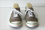 KICKERS TENNIS Basses Toile Beige Façon Lin T 37 TBE