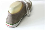 KICKERS TENNIS Basses Toile Beige Façon Lin T 37 TBE