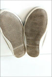 KICKERS TENNIS Basses Toile Beige Façon Lin T 37 TBE